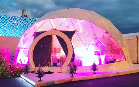 igloo bar au bord de l'eau genève