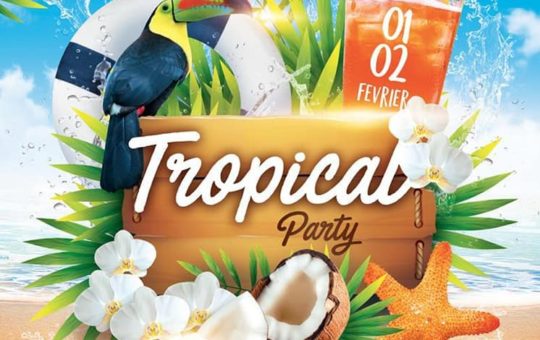 soirée DJ tropical party au brasseur des grottes genève