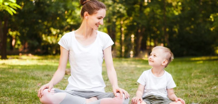 yoga en famille et en nature