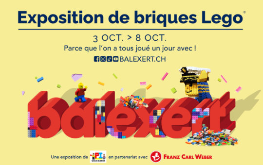 affiche exposition lego