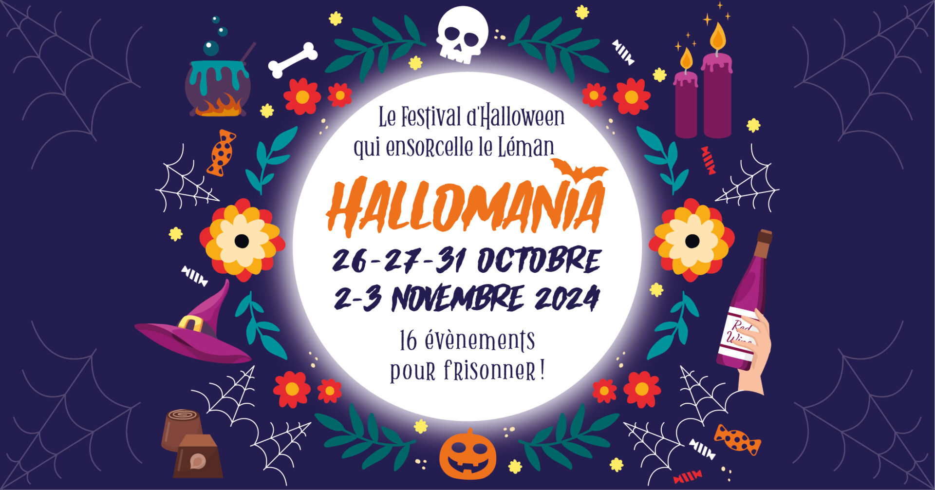 affiche hallomania 2024