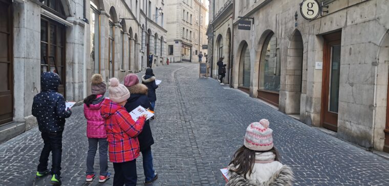 jeu de piste enfants à genève