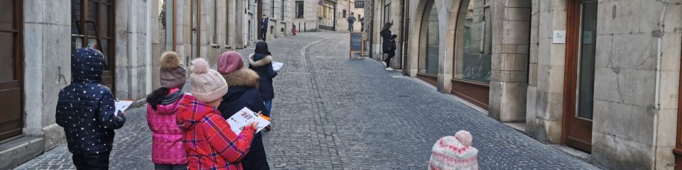 jeu de piste enfants à genève